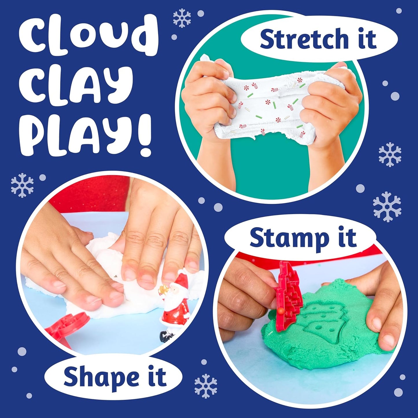 Creativity for Kids Sensory Pack: Christmas - Christmas Activities for Kids, Toddler Stocking Stuffers & Sensory Bin Filler, Travel Toys for Toddlers (Ages 3+)