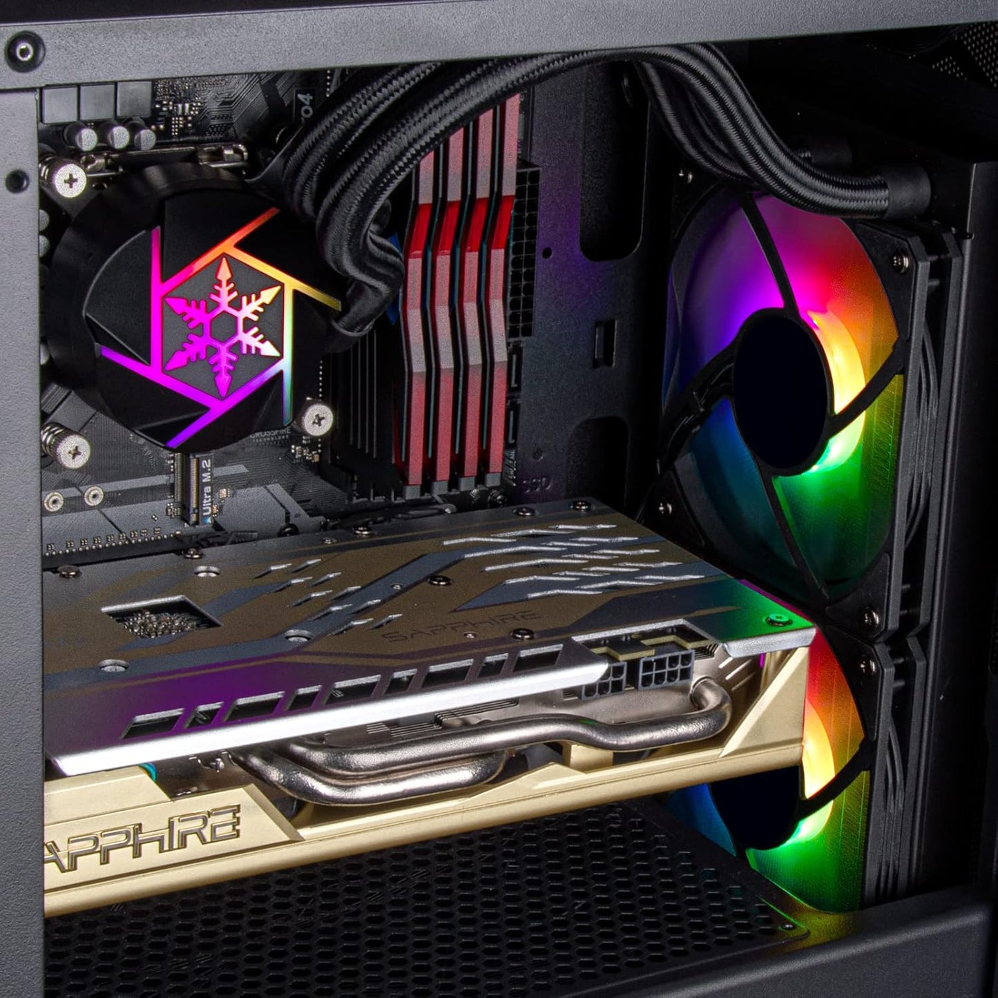 Silverstone Technology VIDA 240 Slim High Performance Slim All-in-One Liquid Cooler, SST-VD240-SLIM (Open Box)