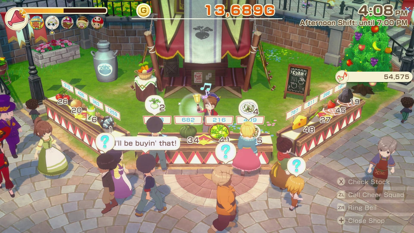 Story of Seasons Grand Bazaar Premium Edition Nintendo Switch