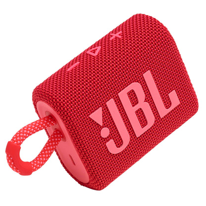 JBL Go 3 - Portable Mini Bluetooth Speaker, big audio and punchy bass, IP67 waterproof and dustproof, 5 hours of playtime, speaker for home, outdoor and travel (Blue)