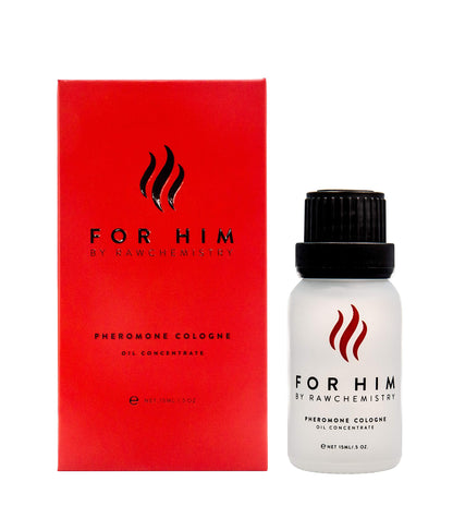 RawChemistry For Him, Pheromone Infused Cologne Spray - Bold, Extra Strength Infused Formula 1 Fl. oz