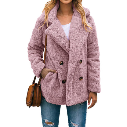 PRETTYGARDEN Women's Fashion Winter Coats Sherpa Fleece Faux Fur Shearling Oversized Trendy Jackets Warm Outerwear Clothing