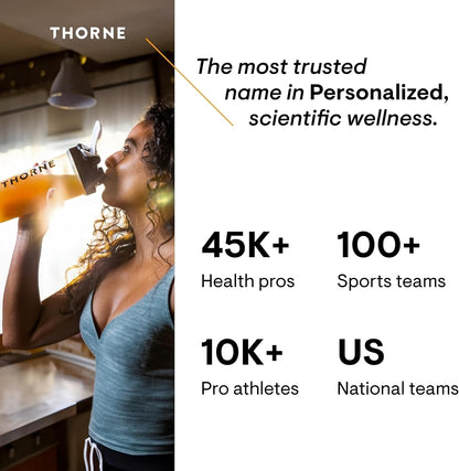 THORNE - Zinc Picolinate 15mg - Highly Absorbable Zinc Supplement - Supports Wellness, Immune System, Eye, Skin, and Reproductive Health* - Gluten-Free, Soy-Free, Dairy-Free - 60 Capsules
