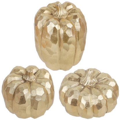winemana 12 Pack Silver Pumpkin Fall Decor, Foam Glitter Pumpkins for Decorating Mini Artificial Craft Pumpkins for Thanksgiving Table Party Harvest Decorations