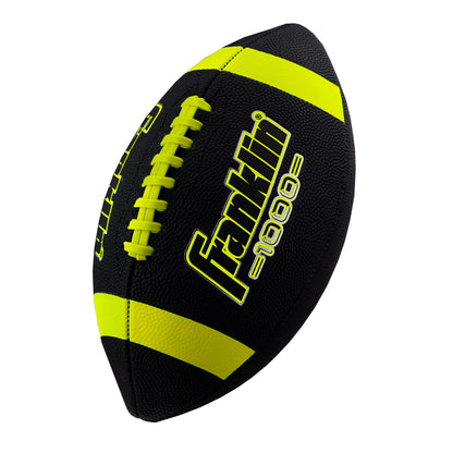 Franklin Sports Youth + Adult Footballs - Extra Grip 1000 Official Size, Junior + Pee Wee Kids - 1 + 12 Packs