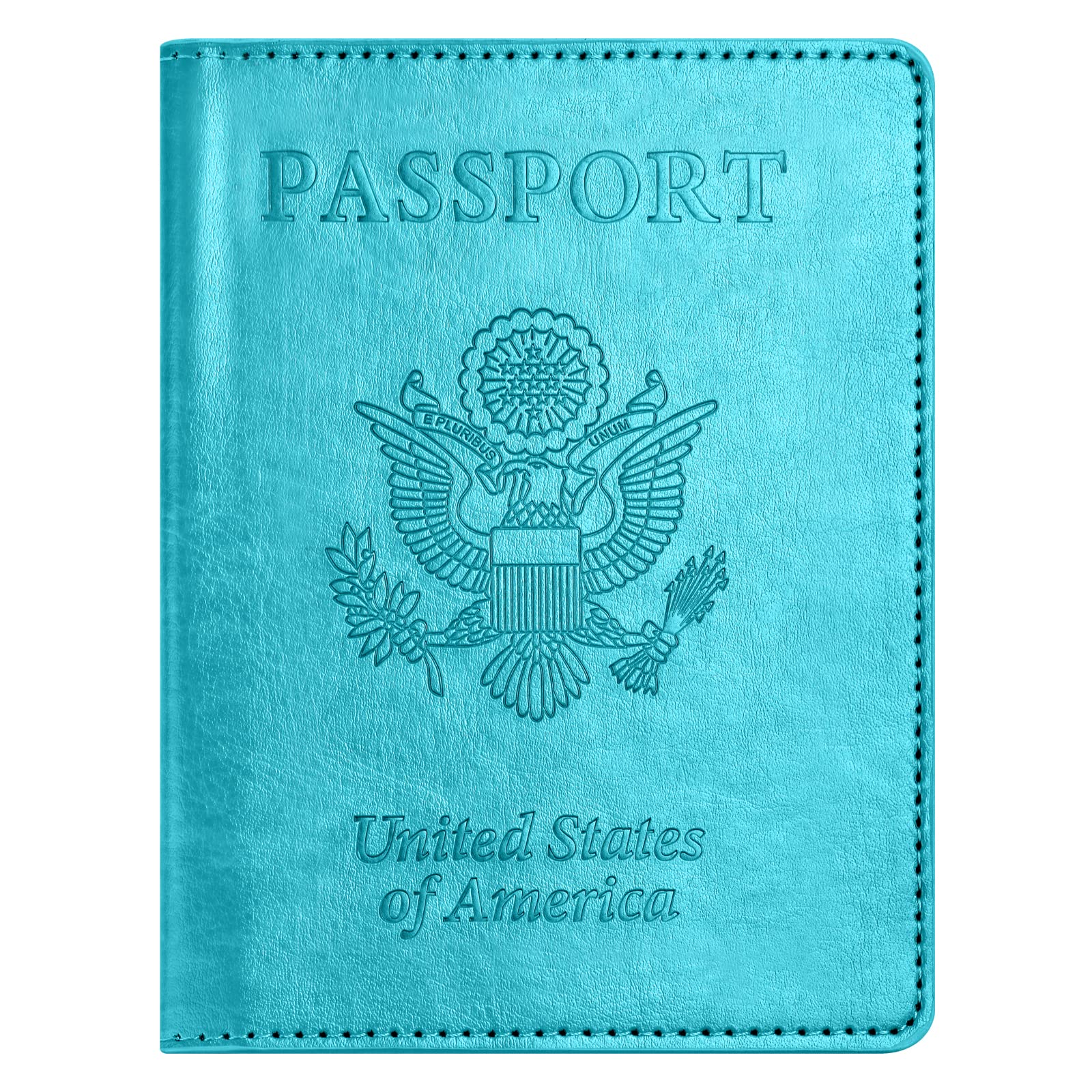 Eoehro Passport Holder for Travel Essentials, Passport Wallet Cover Case for Travel Must Haves Accessories,Passport Book Holders for Women and Men(brown)