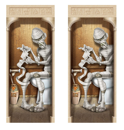 Beistle Skeleton Restroom Door Cover Party Accessory