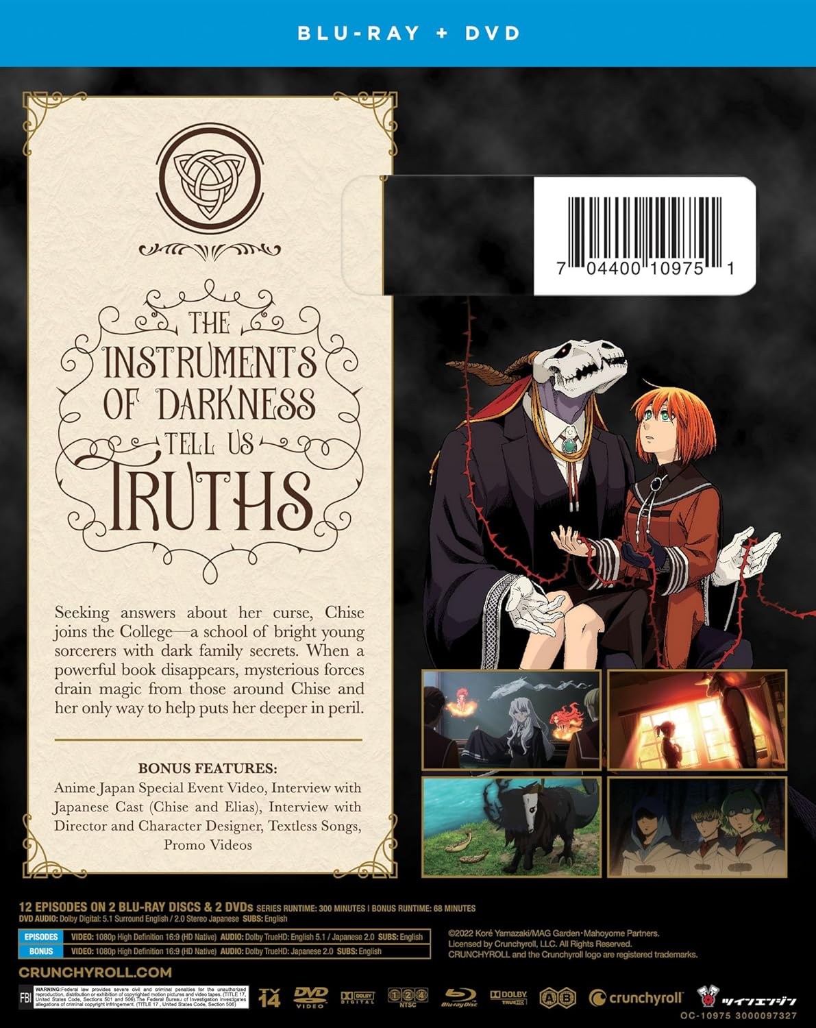The Ancient Magus' Bride - Season 02 Part 1 - Blu-ray & DVD