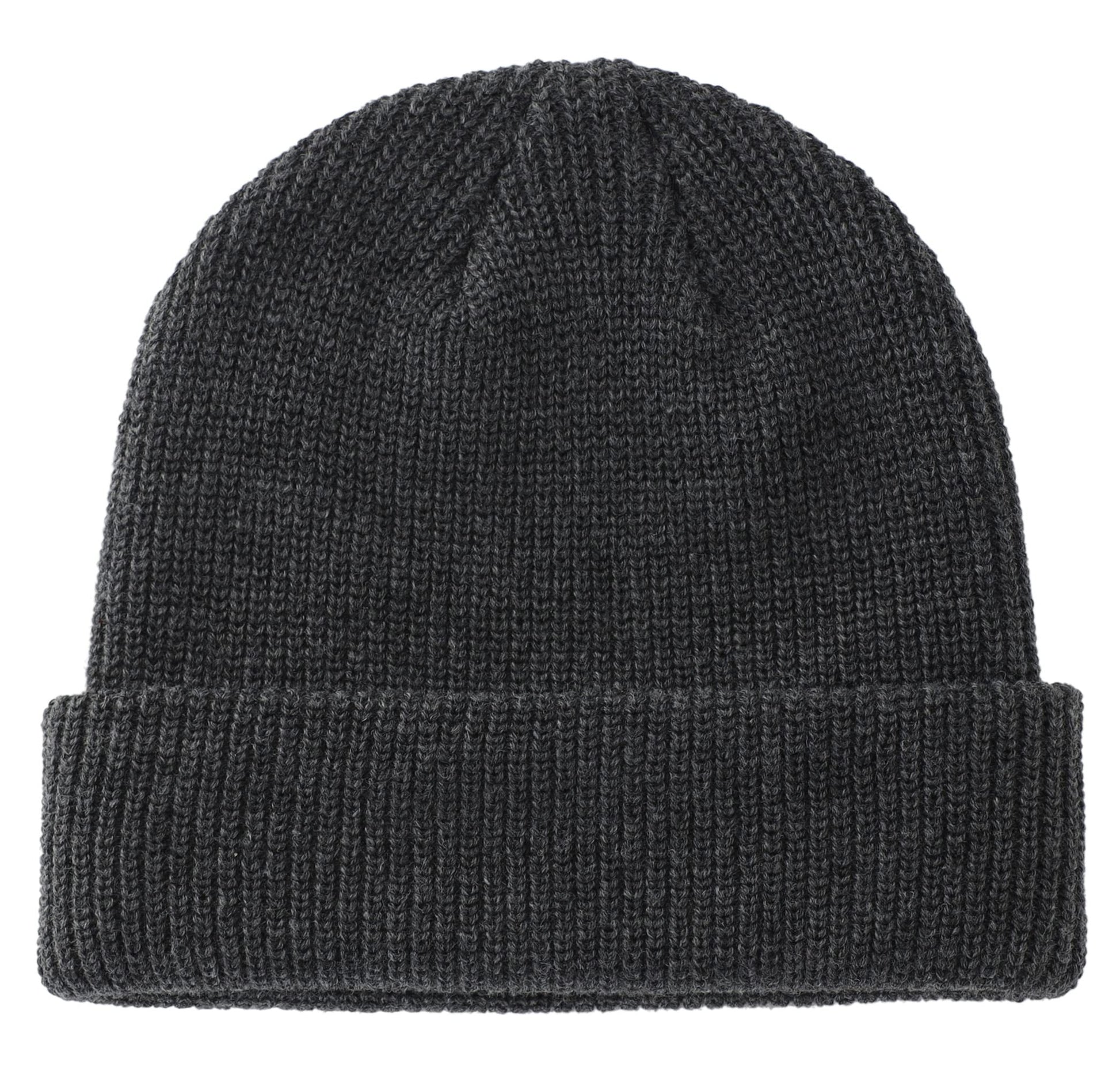 Connectyle Classic Double Layer Knit Beanie Hat Warm Thick Acrylic Winter Hats Daily Cuffed Beanies Watch Hat for Men Women