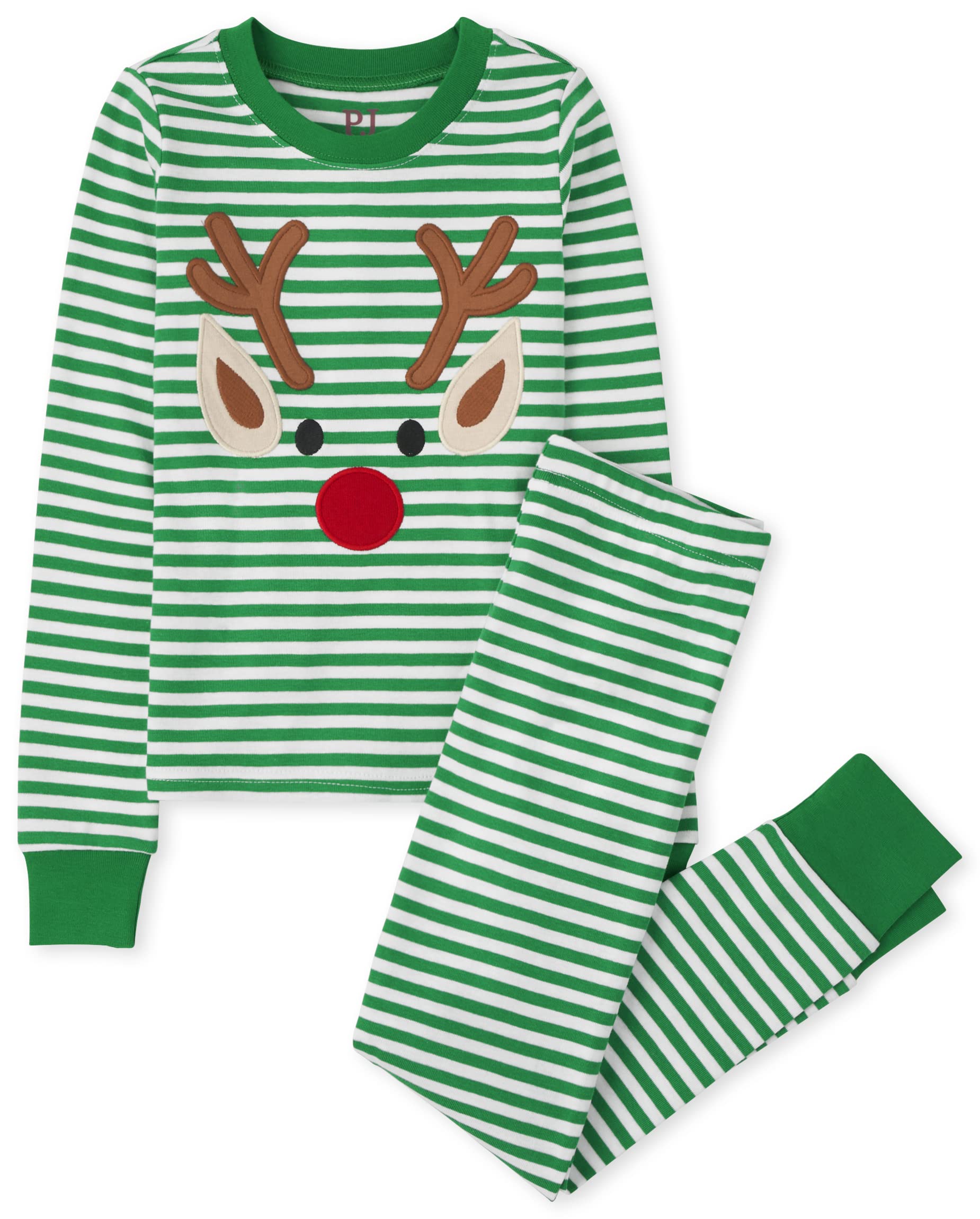 The Children's Place Kids' Holiday Long Sleeve Pajamas