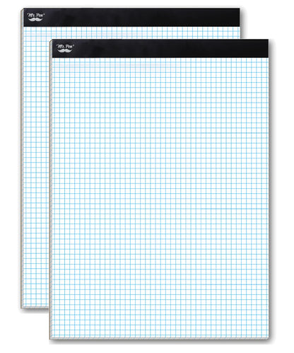 Mr. Pen Graph Paper, Grid Paper, 4x4 (4 Squares per inch), 17"x11", 22 Sheet