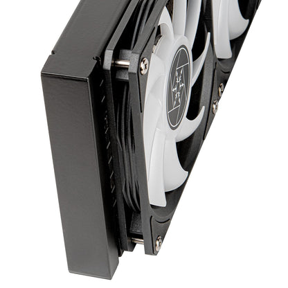 Silverstone Technology VIDA 240 Slim High Performance Slim All-in-One Liquid Cooler, SST-VD240-SLIM (Open Box)