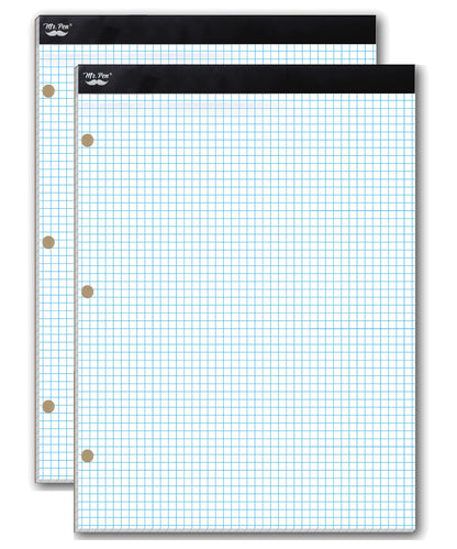 Mr. Pen Graph Paper, Grid Paper, 4x4 (4 Squares per inch), 17"x11", 22 Sheet