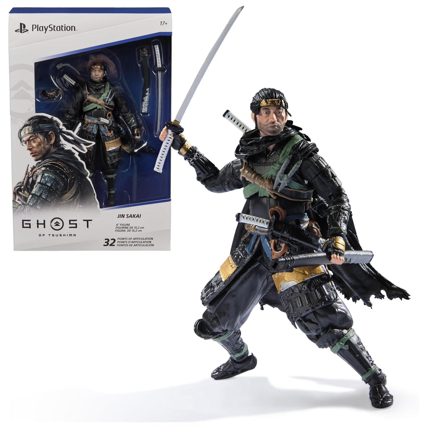 PlayStation, Horizon Forbidden West, 6” Varl Action Figure with 3 Accessories, The Shapes Collection, for PS5 Fans & Collectors Ages 17+