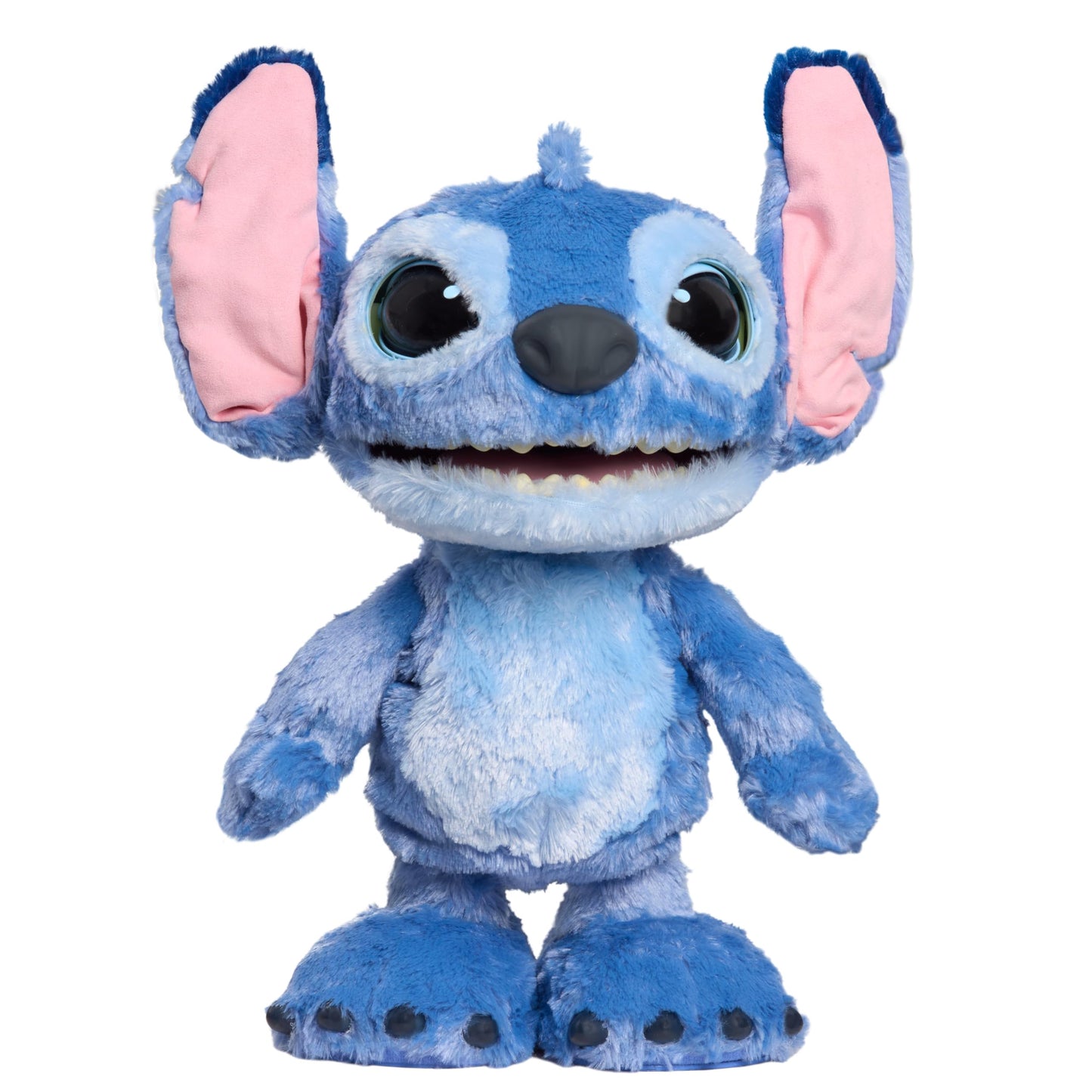 Disney Stitch Ultimate Angel Interactive 17" Plush Toy, 100+ Sounds & Reactions, Moves Like a Real-Life Angel, Amazon Exclusive, Toy for Fans, Girls, Boys, Kids 3 and Up by Just Play
