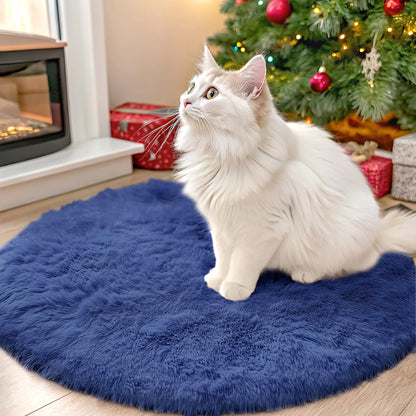 OLANLY Area Rugs for Living Room Bedroom, Machine Washable 4x5.9 ft Soft Fluffy Shaggy Bedside Rug, Indoor Floor Carpet for Kids Girls and Boys, Dorms, Nursery Rooms, Home Decor Aesthetic, Grey