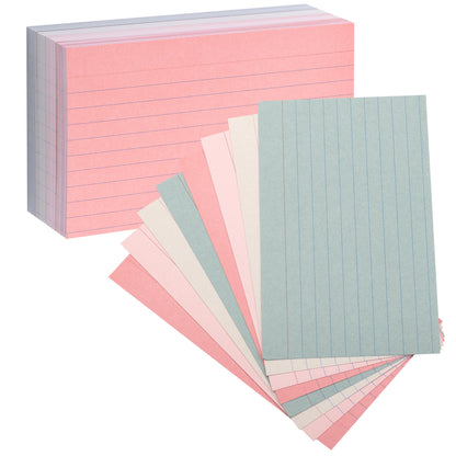 Mr. Pen- Pastel 3" x 5", 180 Lined Index Cards, Note Cards, Flash Cards, Study Cards, Notecards for Studying, Ruled Flashcards for Studying, Back to School Supplies