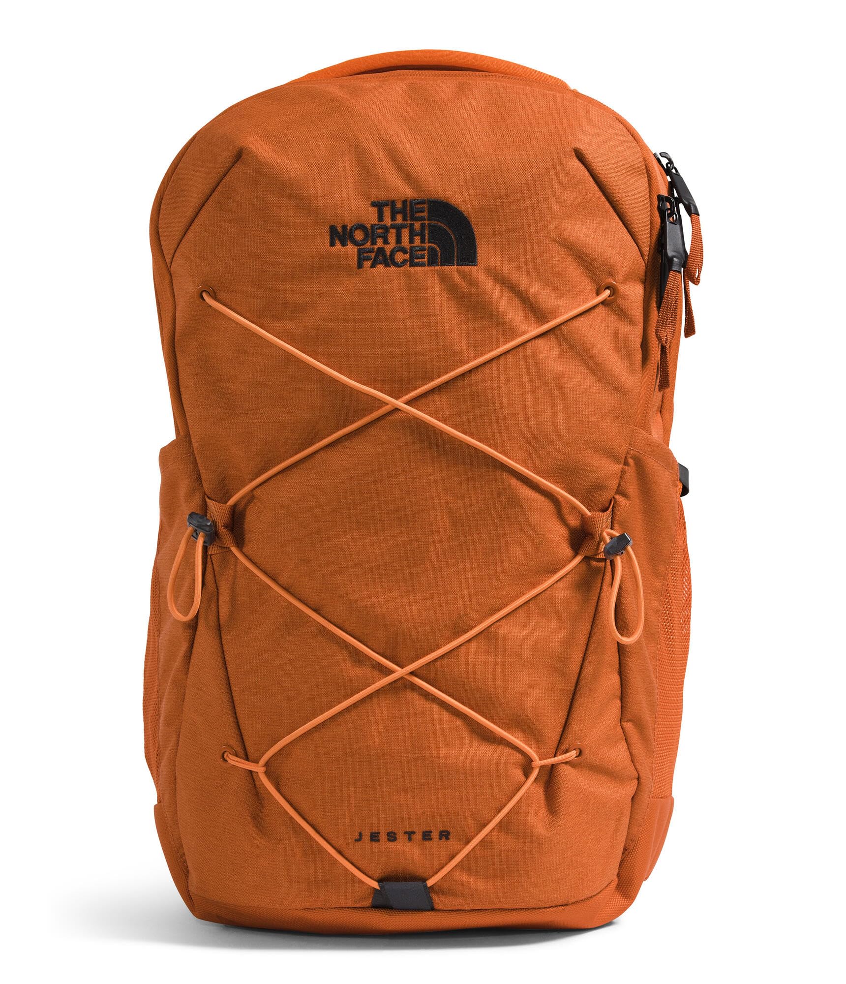 The North Face Women's Every Day Jester Laptop Backpack, TNF Black/Burnt Coral Metallic, One Size