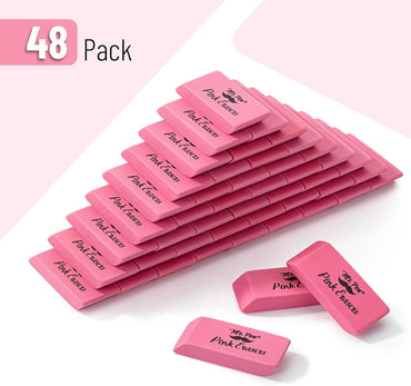 Mr. Pen- Pink Pencil Erasers, 48 Pack, Pink Erasers, Eraser, Erasers for Drawing Eraser Pencil, Pencil Erasers, Back to School Supplies