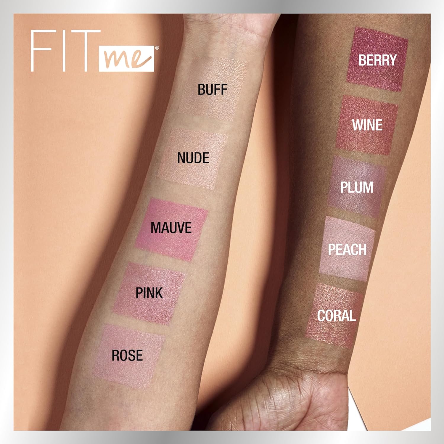Maybelline Fit Me Blush, Lightweight, Smooth, Blendable, Long-lasting All-Day Face Enhancing Makeup Color, Pink, 1 Count