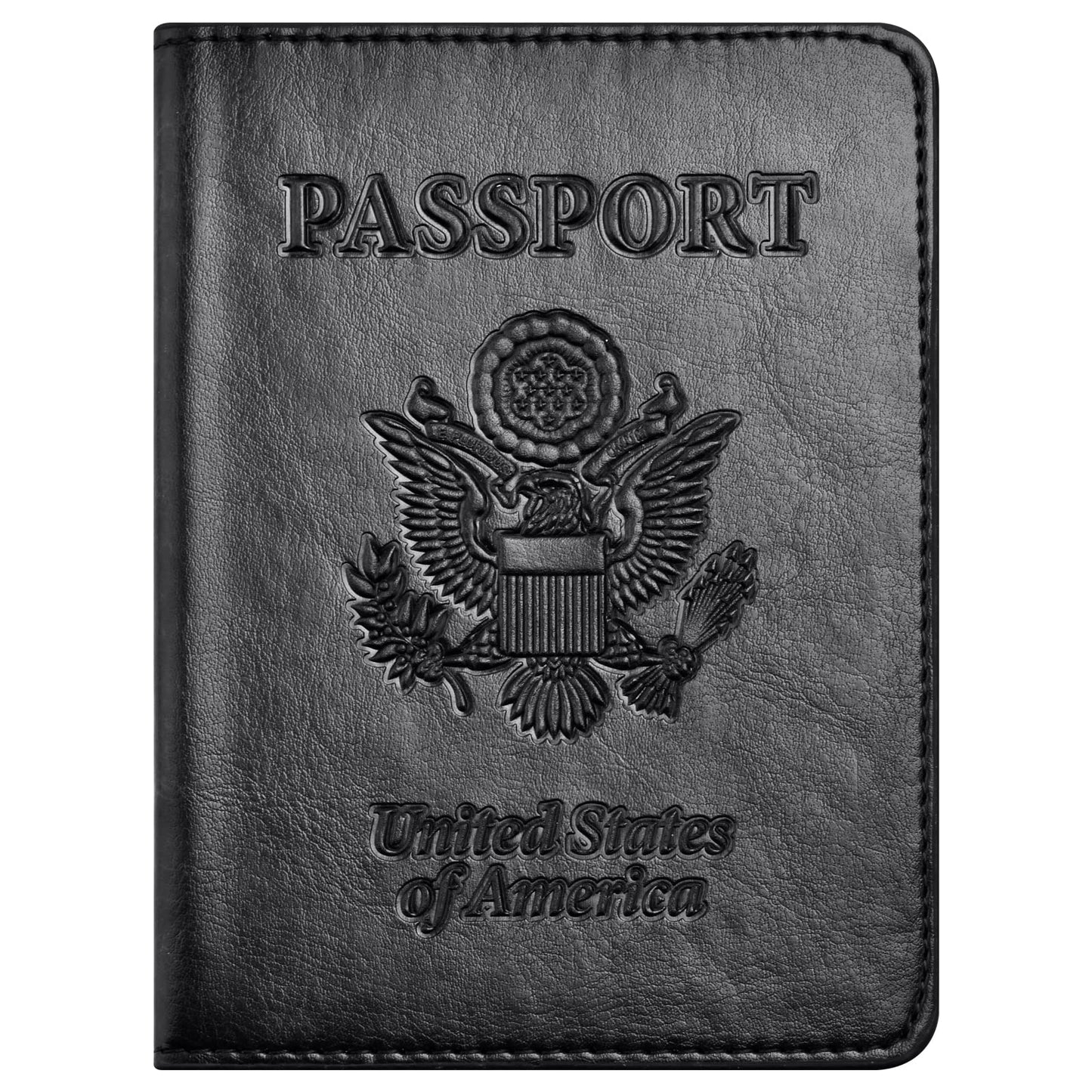 Eoehro Passport Holder for Travel Essentials, Passport Wallet Cover Case for Travel Must Haves Accessories,Passport Book Holders for Women and Men(brown)