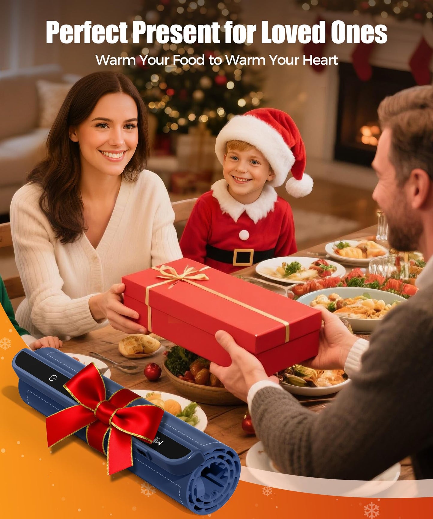 Food Warming Mat with Heat-Resistant Pad, 26X15 Inch, 6 Temperature & 6 Timer Settings, Child Lock Safety,Food Warmer Chafing Dishes for Buffet,Gatherings,Parties,Everyday Use