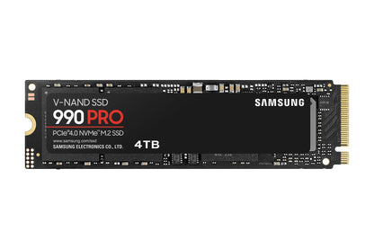 SAMSUNG 990 PRO w/ Heatsink SSD 2TB, PCIe Gen4 M.2 2280 Internal Solid State Hard Drive, Seq. Read Speeds Up To 7,450MB/s for High End Computing, Workstations, Compatible w/ PlayStation 5, MZ-V9P2T0CW
