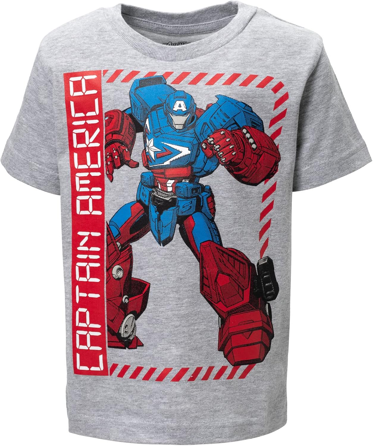 Marvel Avengers Spider-Man Mech Strike 4 Pack Cosplay Athletic T-Shirts Toddler to Big Kid Sizes (2T - 18-20)