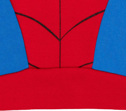 Marvel Avengers Spiderman Boys Fleece Cosplay Pullover Hoodie Toddler to Big Kid