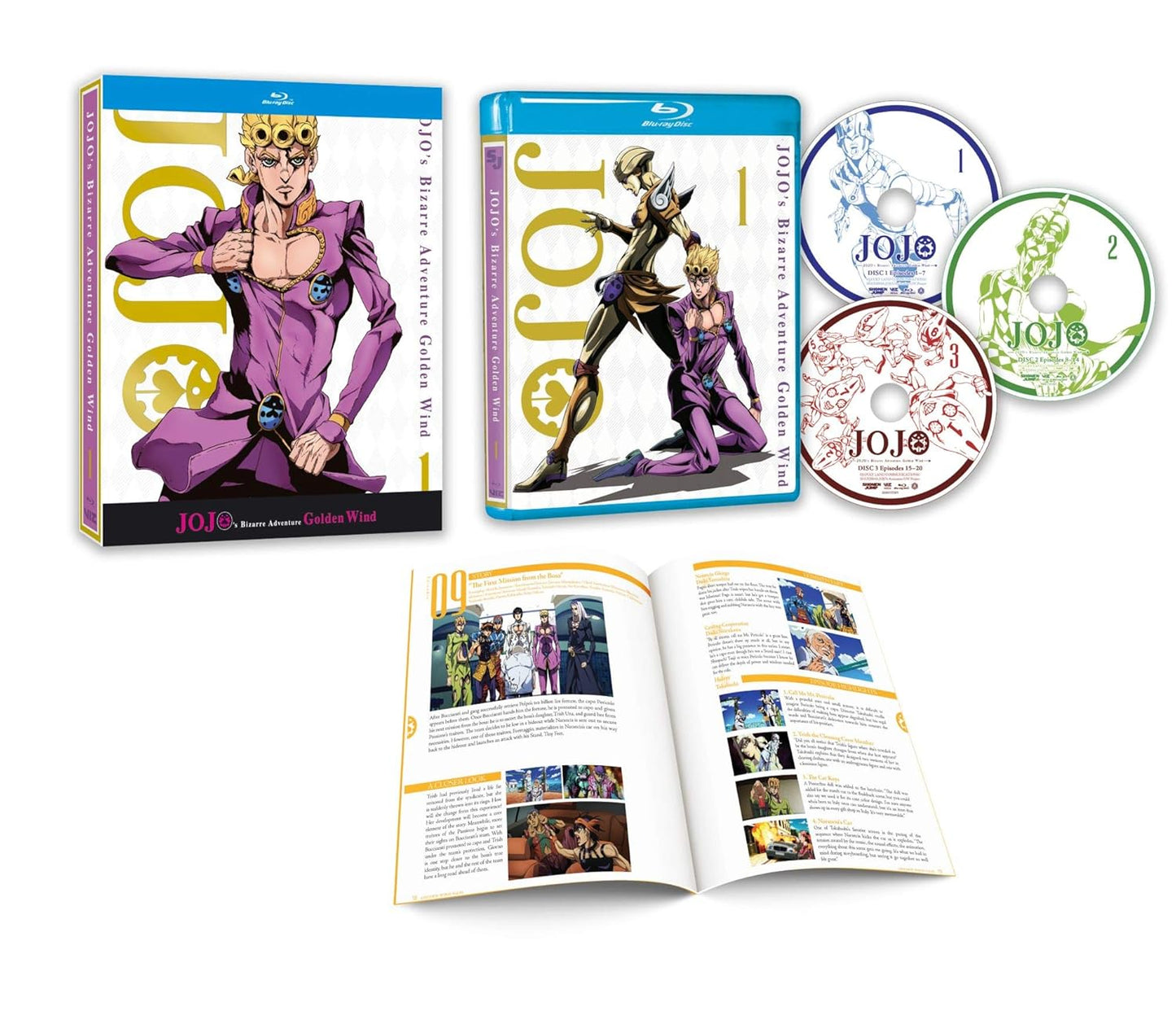 JoJo's Bizarre Adventure: Golden Wind Part 1 Limited Edition(BD) [Blu-ray]