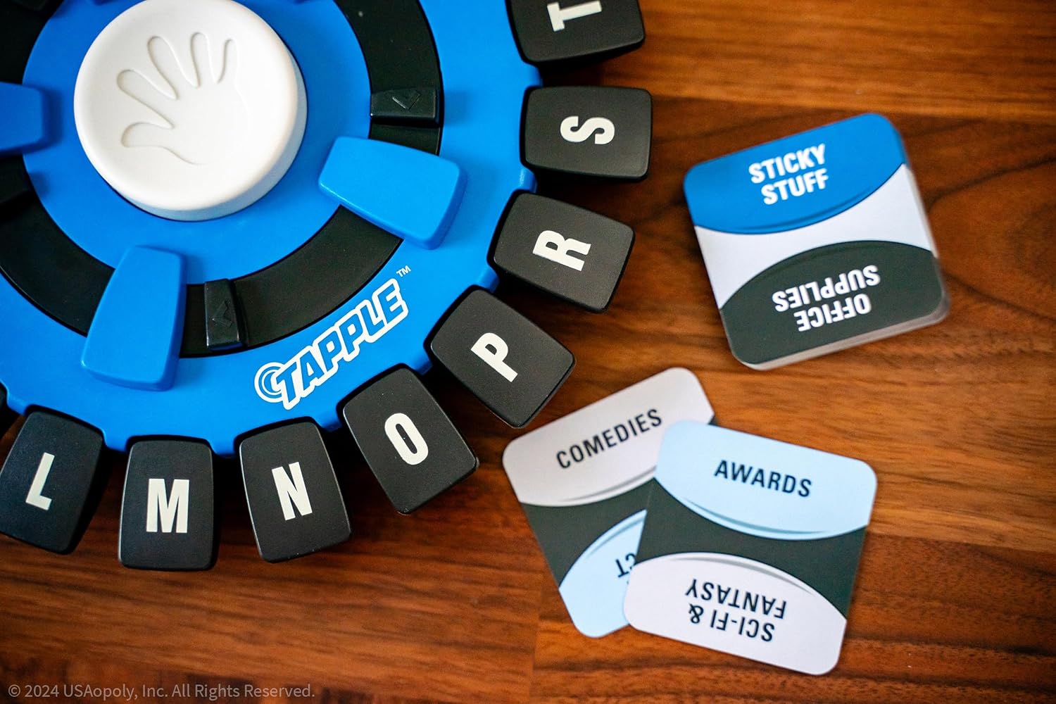 The Original TAPPLE, The Fast-Paced Family Board Game, Choose a Category & Race Against the Timer to be the Last Player, Learning Word Game for Ages 8 & Up, 2-8 Players, 15-20 Minute Play Time
