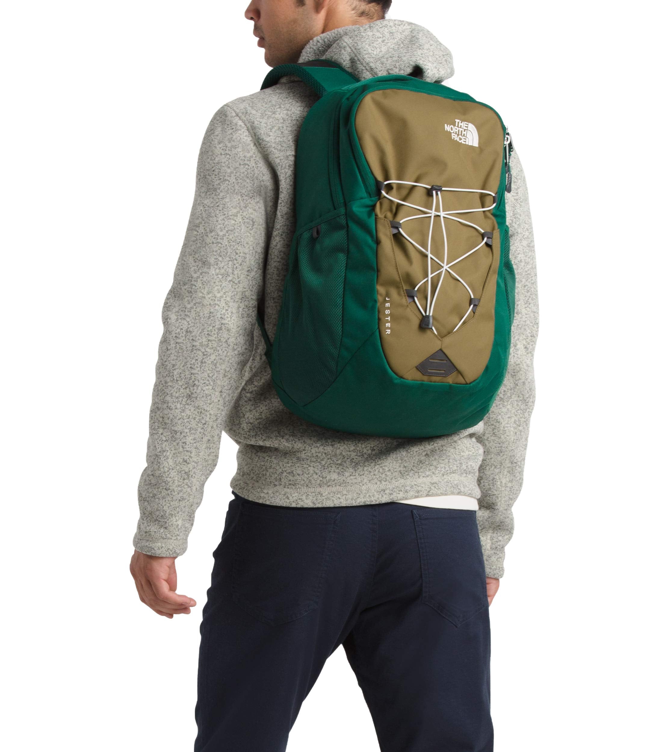 The North Face Women's Every Day Jester Laptop Backpack, TNF Black/Burnt Coral Metallic, One Size