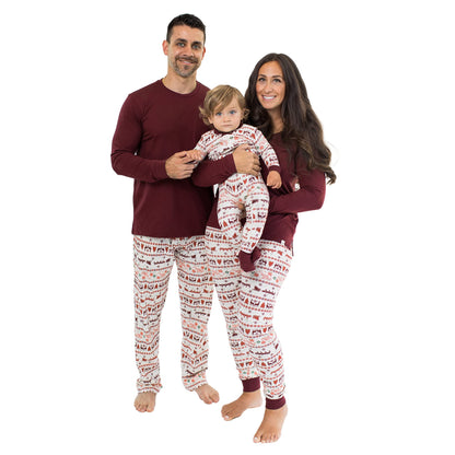 Burt's Bees Baby and Family Matching Holiday Organic Cotton Pajamas