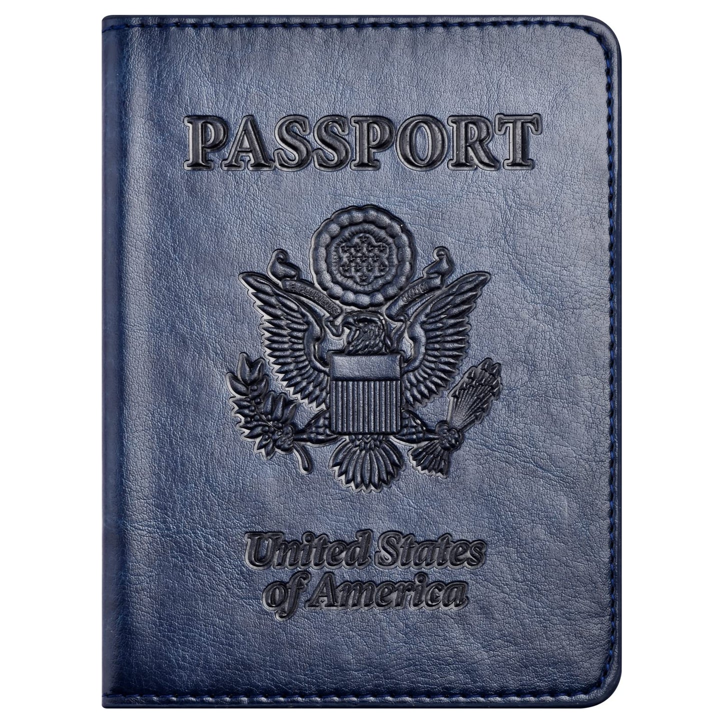Eoehro Passport Holder for Travel Essentials, Passport Wallet Cover Case for Travel Must Haves Accessories,Passport Book Holders for Women and Men(brown)