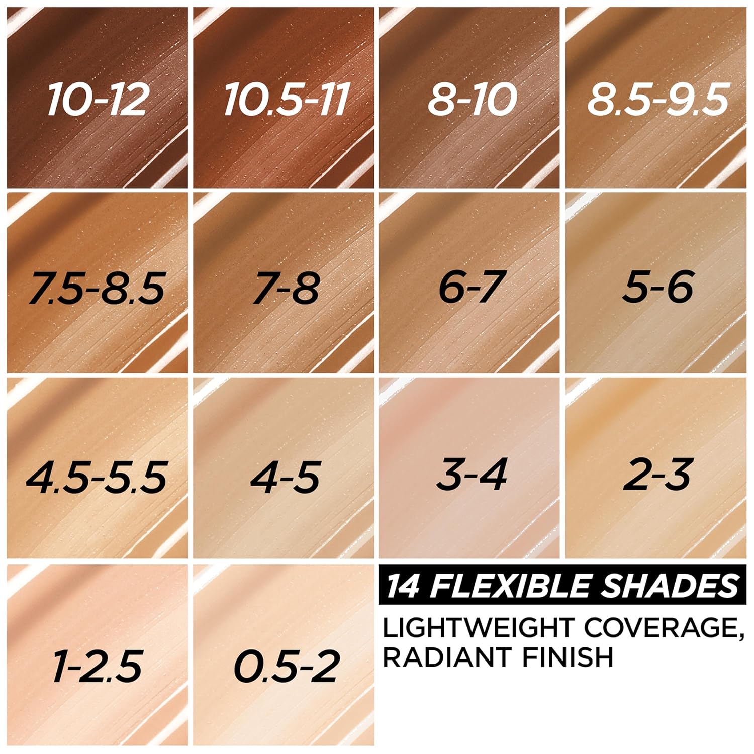 L'Oreal Paris True Match Nude Hyaluronic Tinted Serum Foundation with 1% Hyaluronic acid, Medium 4-5, 1 fl. oz.