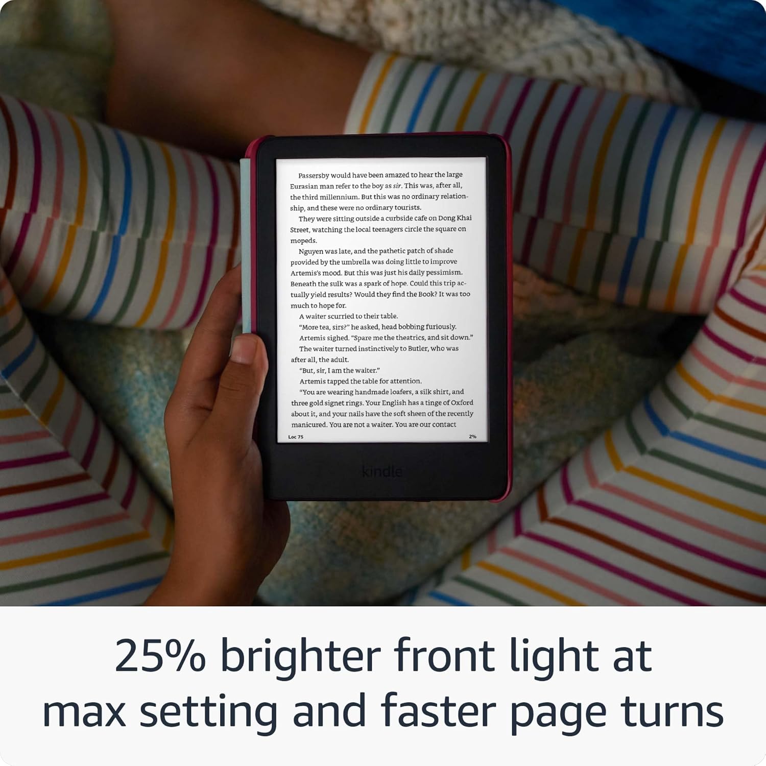 Amazon Kindle Kids 16GB (newest model) - If it breaks, we will replace it, includes ad-free books and cover, with glare-free display, faster page turns - Ocean Explorer