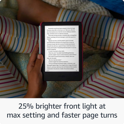 Amazon Kindle Kids 16GB (newest model) - If it breaks, we will replace it, includes ad-free books and cover, with glare-free display, faster page turns - Ocean Explorer