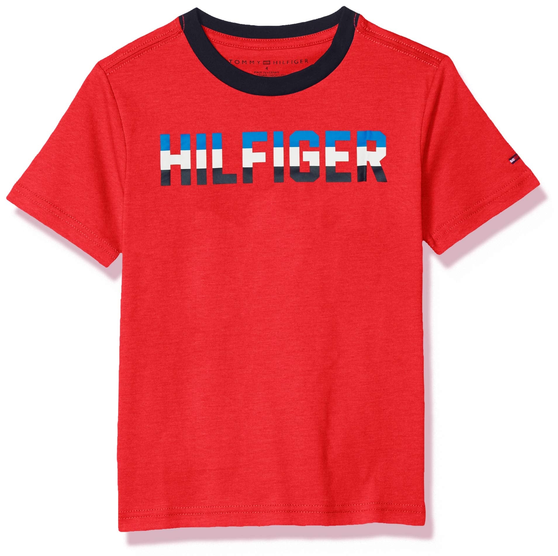 Tommy Hilfiger Boys' Short Sleeve Legacy Crew Neck T-Shirt