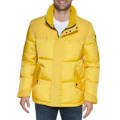 Calvin Klein Men's Snap Front Puffer Jacket
