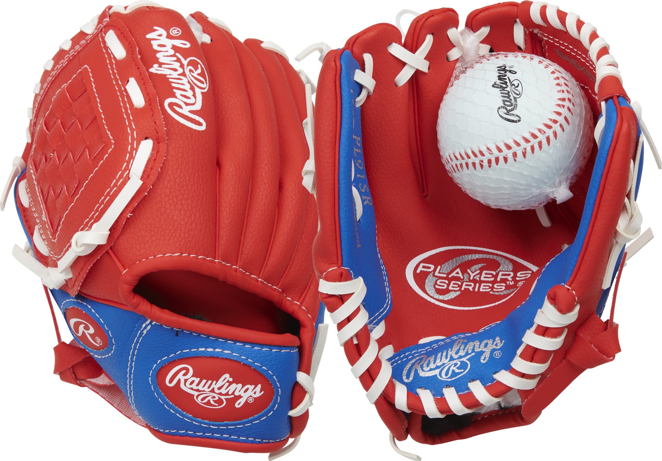 Rawlings | Players Series T-Ball & Youth Baseball Glove | Sizes 9" - 11.5" | Multiple Styles