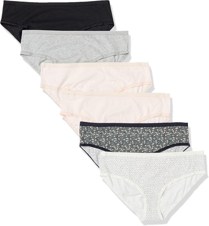 Amazon Essentials Womens Cotton Hipster Underwear