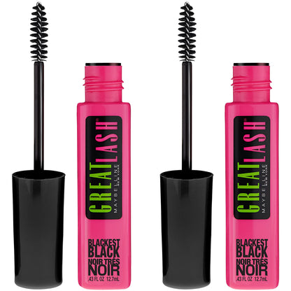 Maybelline Great Lash Clear Mascara, Conditioning Formula for Lashes and Eyebrows for a Natural Eye Makeup Look, 1 Count