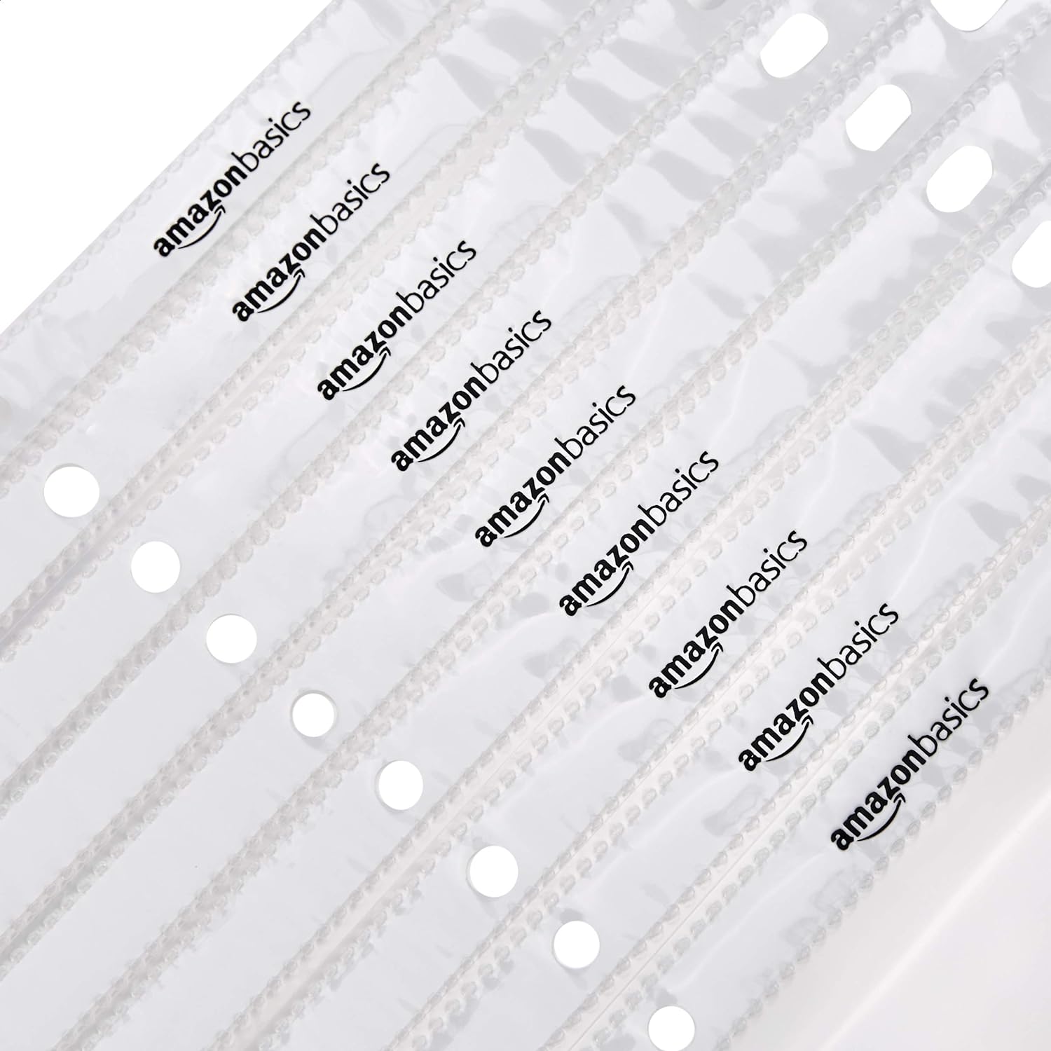 Amazon Basics Sheet Protectors for 3 Ring Binder, Heavyweight, Polypropylene, 8.5 x 11 Inch, 100-Pack, Clear