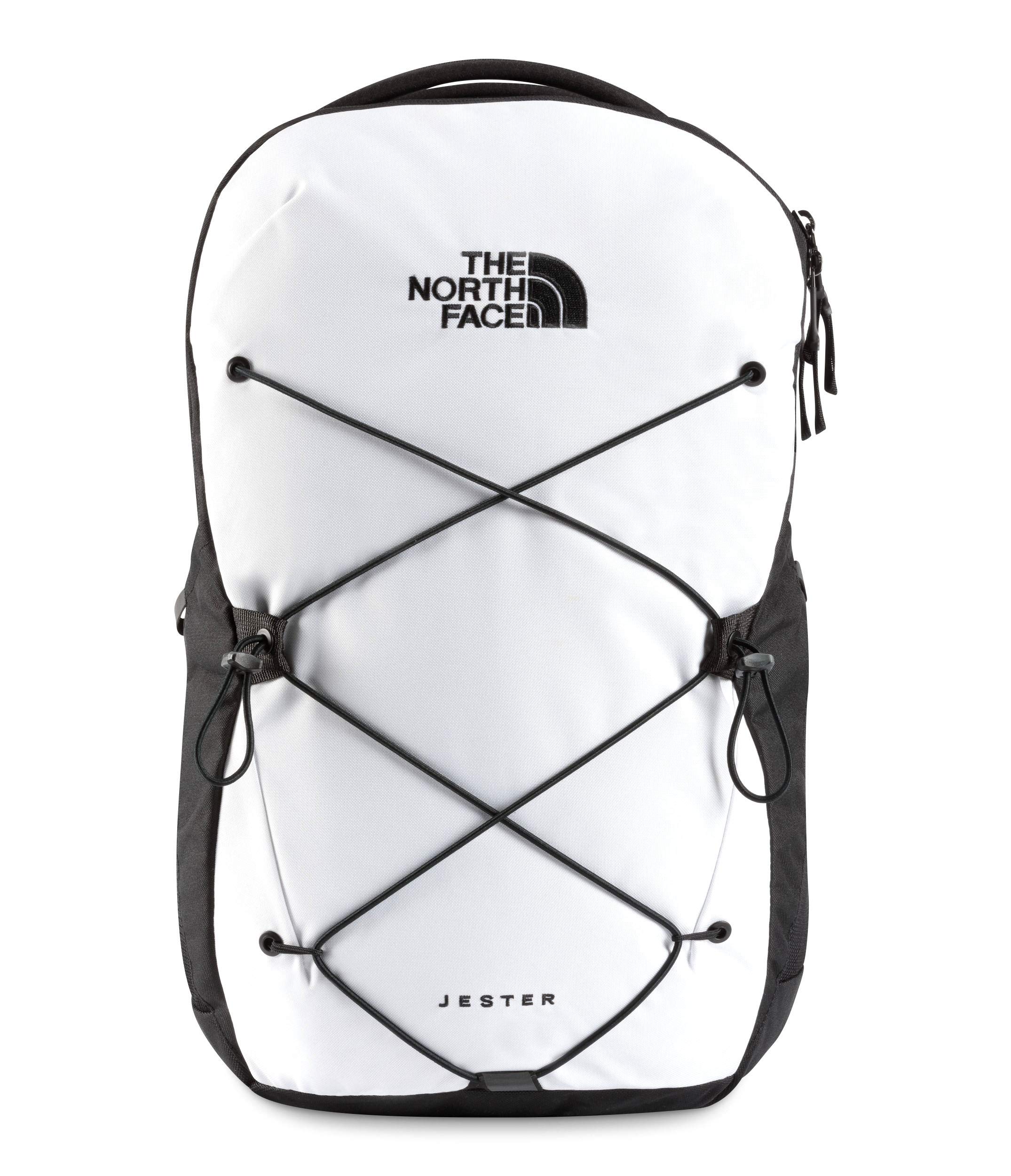 The North Face Women's Every Day Jester Laptop Backpack, TNF Black/Burnt Coral Metallic, One Size