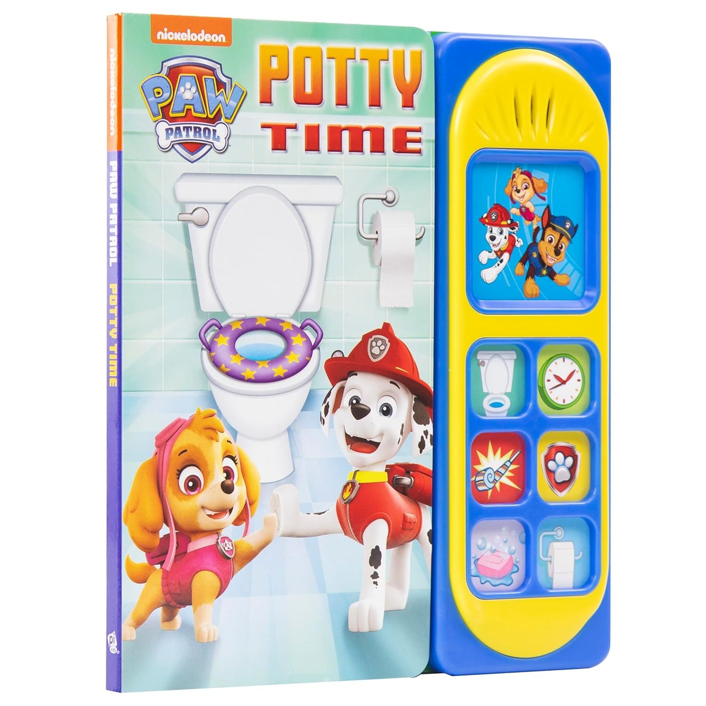 PAW Patrol Chase, Skye, Marshall, and More! - Potty Time - Potty Training Sound Book - PI Kids (Play-A-Sound)