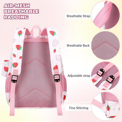 mygreen Kids Backpack, Kawaii Girls Backpack for School