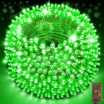 SAUIRS 403FT 1000 LED Christmas Lights Outdoor String Lights with 8 Modes Timer Waterproof Fairy Light Plug in for Outside Indoor Party Xmas Palm Tree Yard Wedding Decorations(Warm White)