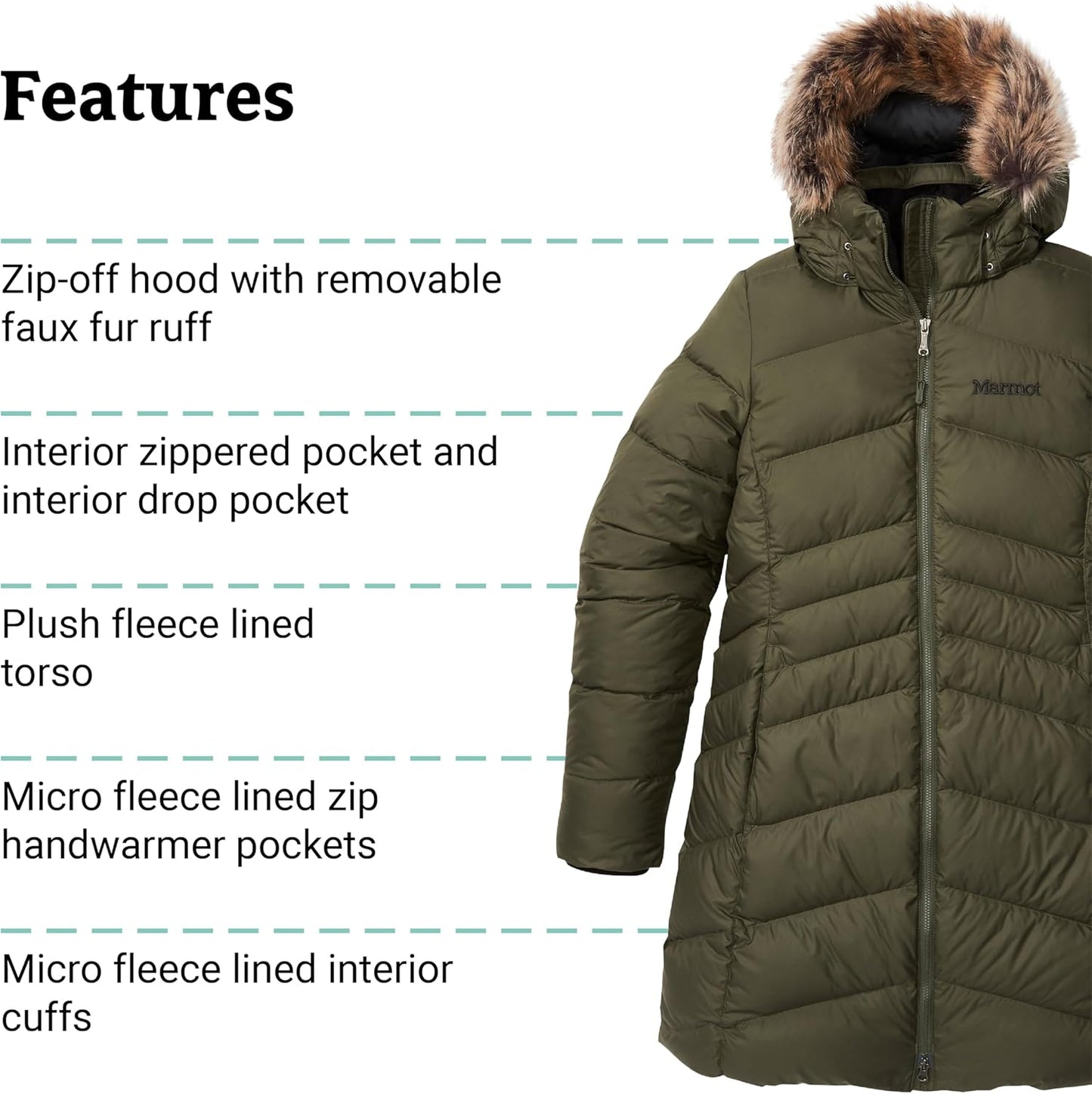 MARMOT womens Women's Montreal Coat