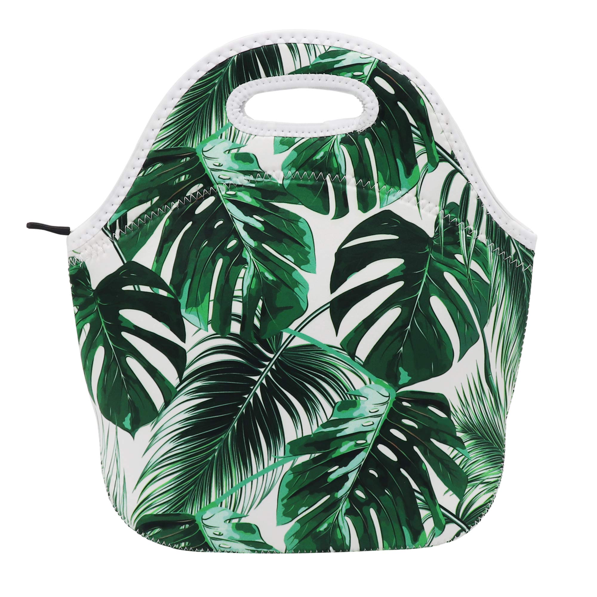Neoprene Lunch Bag for Kids, Insulated Lunch Box Tote for Women Men Adult Teens Boys Teenage Girls Toddlers (Avocado)