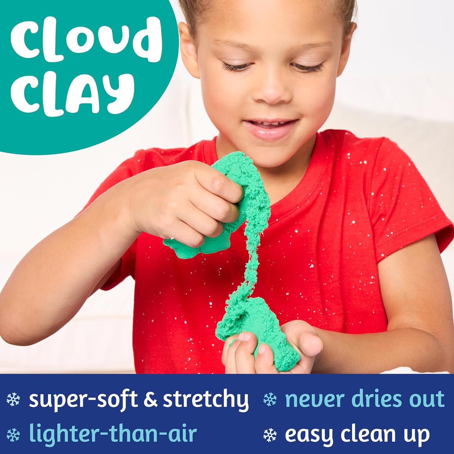 Creativity for Kids Sensory Pack: Christmas - Christmas Activities for Kids, Toddler Stocking Stuffers & Sensory Bin Filler, Travel Toys for Toddlers (Ages 3+)
